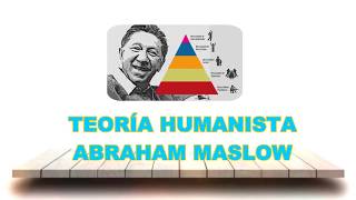 ABRAHAM MASLOW  TEORÍA HUMANISTA [upl. by Rehotsirk866]