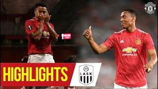 Highlights  Lingard amp Martial confirm Europa League Quarter Final  Manchester United 21 LASK [upl. by Brecher866]