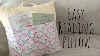 Sew easy reading pillow for beginners EN [upl. by Neetsuj]