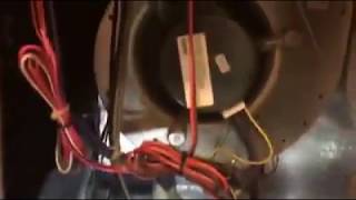 Clogged Condensate Drain in Heat Pump Furnace Part 1 [upl. by Nolly63]