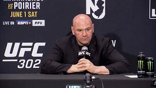 Dana White PostFight Press Conference  UFC 302 [upl. by Gary65]