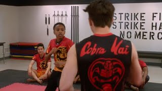 COBRA KAİ SEASON 4 TORY ASKS ROBBY TO PROM WHILE TRAINING [upl. by Lacagnia]