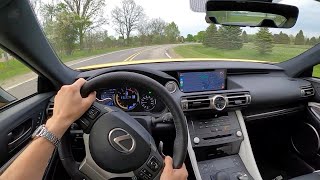 2020 Lexus RC F  POV Driving Impressions [upl. by Colleen66]