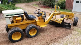 Custom Cub Cadet motor grader [upl. by Briny280]