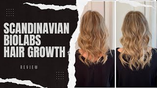 Scandinavian Biolabs Hair Growth Routine Review [upl. by Giarc]