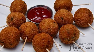 Potato Lollipop Recipe Quick Snacks Recipe Potato Recipes [upl. by Evoy]