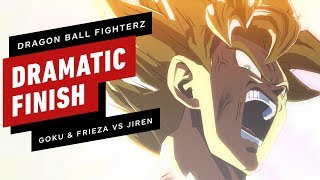 Dragon Ball FighterZ  Jiren vs Goku and Frieza Dramatic Finish [upl. by Zacharie529]