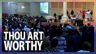 Thou Art Worthy  Terry MacAlmon  Live Worship from Trinidad and Tobago [upl. by Kyl]