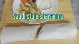 Chicken Shawarma  Shawarma House Shawarma Recipe With Albaik Garlic Sauce Recipe  Garlic Sauce [upl. by Pyszka]