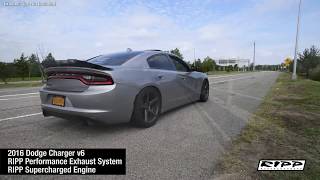 RIPP Performance Exhaust System  2016 Charger  RIPP Supercharged [upl. by Nido167]