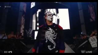 Stings Entrance on WWE RAW  32315 HQ [upl. by Streeter]