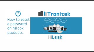 How to Password reset Hilook Products [upl. by Irolav]