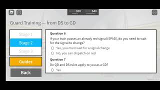 SCR Training  DSGD Theory Quiz [upl. by Ailima760]