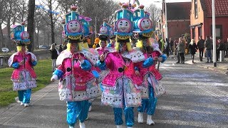 Carnavalsoptocht TerApel 2019 van CV De Kloosterwiekers [upl. by Onafets]