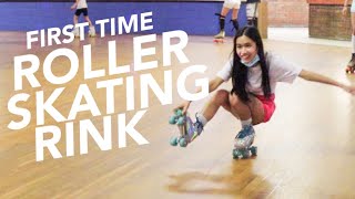 Going To A Roller Skating Rink For The First Time  Vlog [upl. by Noel]