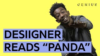 quotPandaquot Desiigner Reads All The Lyrics [upl. by Notlil]