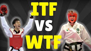 Comparing ITF To WT TaekwonDo [upl. by Delanie]