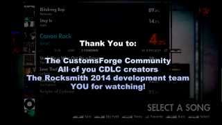 Rocksmith 2014 CDLC HowTo CustomsForge version [upl. by Vitoria198]