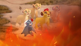 Lion Guard Scars Scheme amp the Blaze  The Underground Adventure HD Clip [upl. by Neomah]