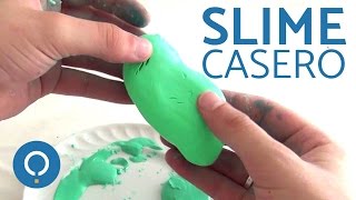 SLIME CASERO SIN BORAX muy fácil de hacer [upl. by Erdnua348]