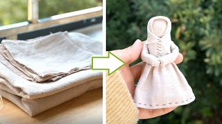 How I Make Simple Cloth Doll  DinLife [upl. by Nylleoj]