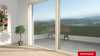 Internorm HS330 Lift amp Slide Door System  Passive House Certified Doors [upl. by Iramaj196]