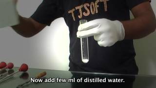 Chloride Identification Test  Anion  Salt Analysis [upl. by Labannah788]