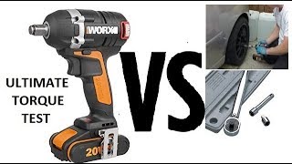 WORX WX279 Impact wrench vs Torque wrench [upl. by Astra]