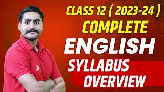 CBSE Class 12 English Syllabus 202324 Overview [upl. by Mailiw]