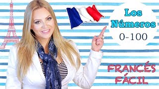 FRANCÉS FÁCIL 🇫🇷 Cómo PRONUNCIAR los NÚMEROS 0100 [upl. by Elisee]