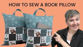 DIY Reading Pillow Tutorial  The Sewing Room Channel [upl. by Genaro]