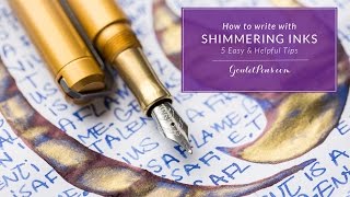 How to Write with Shimmering Inks [upl. by Ilat190]