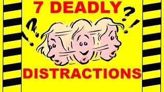 7 Deadly Distractions  Driving Operating Forklifts or Machinery  Safety Training Video [upl. by Raye344]