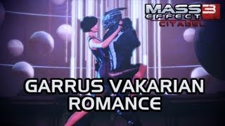 Mass Effect 3 Citadel DLC Garrus Romance All scenes [upl. by Adiahs]