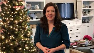 How to Add Ribbon to a Christmas Tree Easy Hack Anyone Can Do [upl. by Reiners]