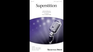 Superstition SATB Choir  Arranged by Paul Langford [upl. by Marucci348]