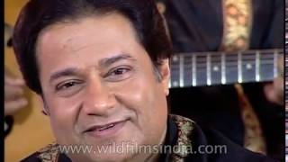 Khelichho e biswa loye Bengali Nazrul geeti by Anup Jalota [upl. by Adaj]