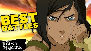 Korras BEST Battles of All Time 🤜  The Legend of Korra [upl. by Camilia215]