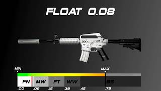 CSGO M4A1S  Printstream  Skin wearfloat [upl. by Penelope]