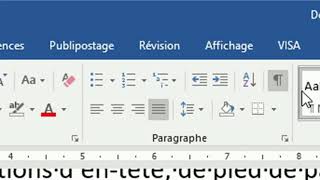 Word aligner et justifier le texte [upl. by Burty]