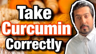 How to Take Curcumin  Watch BEFORE Taking Curcumin  Curcumin Benefits [upl. by Arbas]