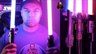 Unboxing the NEW Mace Windu Force FX Lightsaber and Review  Star Wars Theory [upl. by Pyne449]