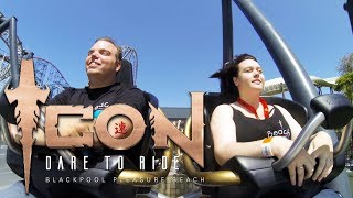 The Full ICON Experience  Blackpool Pleasure Beach [upl. by Navi]