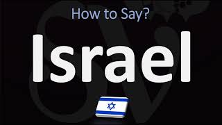 How to Pronounce Israel CORRECTLY [upl. by Nylcoj946]