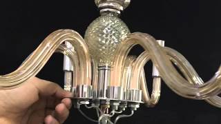 Chandelier Installation Instruction [upl. by Ynatirb]