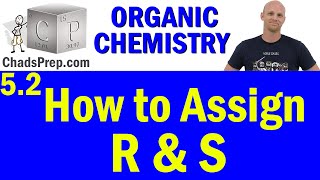 52 How to Assign R and S  Absolute Configuration  Organic Chemistry [upl. by Aihceyt]