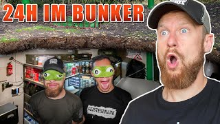 24H ÜBERLEBEN im PREPPER BUNKER  mit Survival Mattin eingesperrt  Fritz Meinecke [upl. by Gnek105]