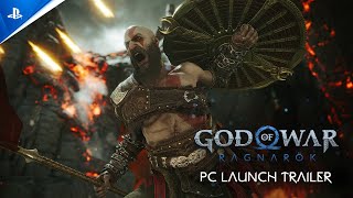 God of War Ragnarök  Launch Trailer  PC Games [upl. by Duester]