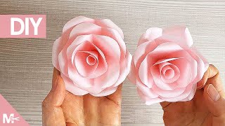 ► Cómo hacer una FLOR de PAPEL en 5 MINUTOS 😱🌺 [upl. by Anwahsat]