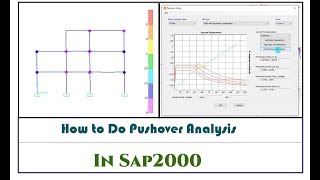 Pushover Analysis Using SAP2000 [upl. by Undine]